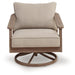 Harmony Headlands Outdoor Swivel Lounge with Cushion -  Chapter 11 Furniture (Lewiston, Maine)