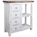 Sunset Trading Cottage Basket Cabinet | Distressed White/Savage Brown Solid Wood | Fully Assembled Sideboard -  Chapter 11 Furniture (Lewiston, Maine)