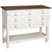 Sunset Trading Cottage Cabinet | Distressed White/Raftwood Brown Solid Wood | Fully Assembled Sideboard -  Chapter 11 Furniture (Lewiston, Maine)