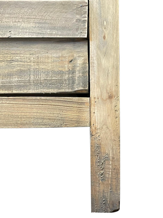 Sunset Trading Cottage Solid Wood 3 Drawer 37" Chest | Distressed Driftwood Brown | Fully Assembled Small Sideboard