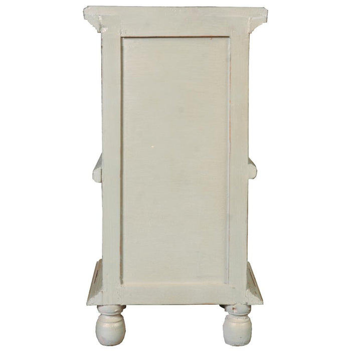 Sunset Trading Cottage End Table with Basket | Light Green/Raftwood Solid Wood | Fully Assembled -  Chapter 11 Furniture (Lewiston, Maine)