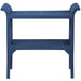 Sunset Trading Cottage Blue Accent Table Console | Navy Blue Solid Wood | Fully Assembled Server -  Chapter 11 Furniture (Lewiston, Maine)