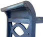 Sunset Trading Cottage Blue Accent Table Console | Navy Blue Solid Wood | Fully Assembled Server -  Chapter 11 Furniture (Lewiston, Maine)