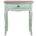 Sunset Trading Cottage Table | Bahama Blue/Natural Limewash Solid Wood | Fully Assembled -  Chapter 11 Furniture (Lewiston, Maine)