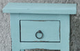 Sunset Trading Cottage Narrow Side End Table | Beach Blue Solid Wood | Fully Assembled Small Nightstand -  Chapter 11 Furniture (Lewiston, Maine)