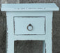 Sunset Trading Cottage Narrow Side End Table | Sky Blue Solid Wood | Fully Assembled Small Nightstand -  Chapter 11 Furniture (Lewiston, Maine)