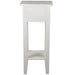 Sunset Trading Cottage Narrow Side End Table | Distressed White Solid Wood | Fully Assembled Small Nightstand -  Chapter 11 Furniture (Lewiston, Maine)