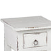 Sunset Trading Cottage Narrow Side End Table | Distressed White Solid Wood | Fully Assembled Small Nightstand -  Chapter 11 Furniture (Lewiston, Maine)