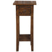 Sunset Trading Cottage Narrow Side End Table | Java Brown Solid Wood | Fully Assembled Small Nightstand -  Chapter 11 Furniture (Lewiston, Maine)