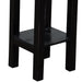 Sunset Trading Cottage Narrow Side End Table | Distressed Black Solid Wood | Fully Assembled Small Nightstand -  Chapter 11 Furniture (Lewiston, Maine)