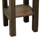 Sunset Trading Cottage Narrow Side End Table | Raftwood Brown Solid Wood | Fully Assembled Small Nightstand -  Chapter 11 Furniture (Lewiston, Maine)
