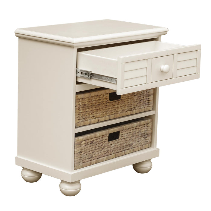 Sunset Trading Ice Cream at the Beach 5 Piece Queen Bedroom Set | Bed Dresser Mirror Storage Chest Nightstand