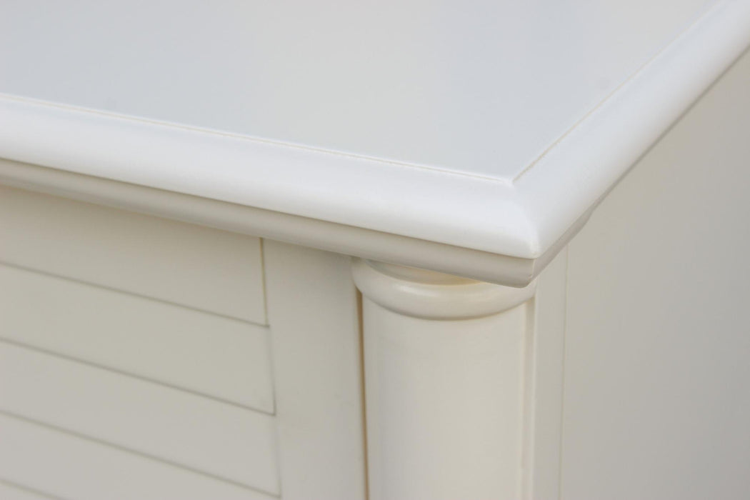 Sunset Trading Ice Cream at the Beach Bedroom Chest | 4 Drawers 2 Cabinets | Fully Assembled