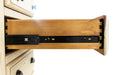 Sunset Trading Shades of Sand 3 Drawer Nightstand | Cream/Walnut Brown Solid Wood -  Chapter 11 Furniture (Lewiston, Maine)