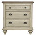 Sunset Trading Shades of Sand 3 Drawer Nightstand | Cream/Walnut Brown Solid Wood -  Chapter 11 Furniture (Lewiston, Maine)