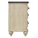 Sunset Trading Shades of Sand 3 Drawer Nightstand | Cream/Walnut Brown Solid Wood -  Chapter 11 Furniture (Lewiston, Maine)