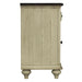 Sunset Trading Shades of Sand Nightstand | Narrow | Drawer | Cabinet | Cream/Walnut Brown Solid Wood -  Chapter 11 Furniture (Lewiston, Maine)