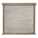 Sunset Trading Fawn Gray Wood Framed Beveled Mirror| Light Grey Solid Acacia Wood -  Chapter 11 Furniture (Lewiston, Maine)