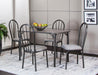 Sunset Trading Steel Gray Dining Chair | Set of 2 -  Chapter 11 Furniture (Lewiston, Maine)