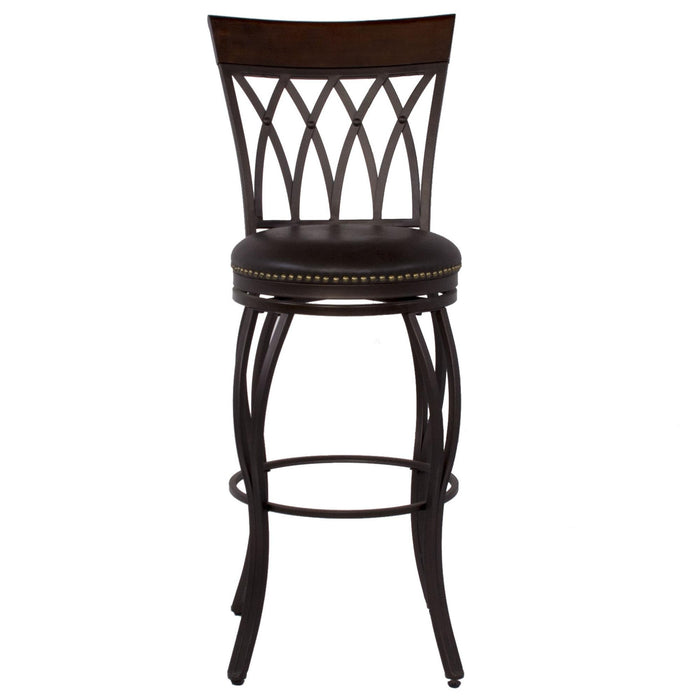 Sunset Trading 30" Victoria Highback Swivel Barstool