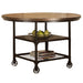 Sunset Trading Rustic Elm Industrial Table -  Chapter 11 Furniture (Lewiston, Maine)