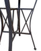 Sunset Trading Star 36" Round Pub Table | Bar Height Dining | Gray Metal and Wood | Seats 4 -  Chapter 11 Furniture (Lewiston, Maine)