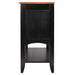 Sunset Trading Selections Sideboard with Large Display Shelf | 3 Drawers 2 Storage Cabinets | Antique Black and Cherry -  Chapter 11 Furniture (Lewiston, Maine)