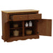Sunset Trading Oak Selections Keepsake Buffet and Lighted Hutch | Nutmeg Brown and Light Oak -  Chapter 11 Furniture (Lewiston, Maine)
