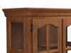 Sunset Trading Oak Selections Keepsake Buffet and Lighted Hutch | Nutmeg Brown and Light Oak -  Chapter 11 Furniture (Lewiston, Maine)