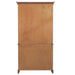 Sunset Trading Oak Selections Keepsake Buffet and Lighted Hutch | Nutmeg Brown and Light Oak -  Chapter 11 Furniture (Lewiston, Maine)