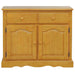Sunset Trading Oak Selections Keepsake Buffet | Light Oak -  Chapter 11 Furniture (Lewiston, Maine)