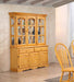 Sunset Trading Oak Selections Treasure Buffet and Lighted Hutch | Light Oak -  Chapter 11 Furniture (Lewiston, Maine)
