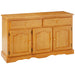 Sunset Trading Oak Selections Treasure Buffet | Light Oak -  Chapter 11 Furniture (Lewiston, Maine)