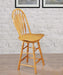 Sunset Trading Oak Selections 24" Swivel Barstool | Counter Height Stool | Light Oak -  Chapter 11 Furniture (Lewiston, Maine)