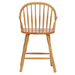 Sunset Trading Oak Selections 24" Windsor Barstool with Arms | Light Oak | Counter Height Stool | Set of 2 -  Chapter 11 Furniture (Lewiston, Maine)