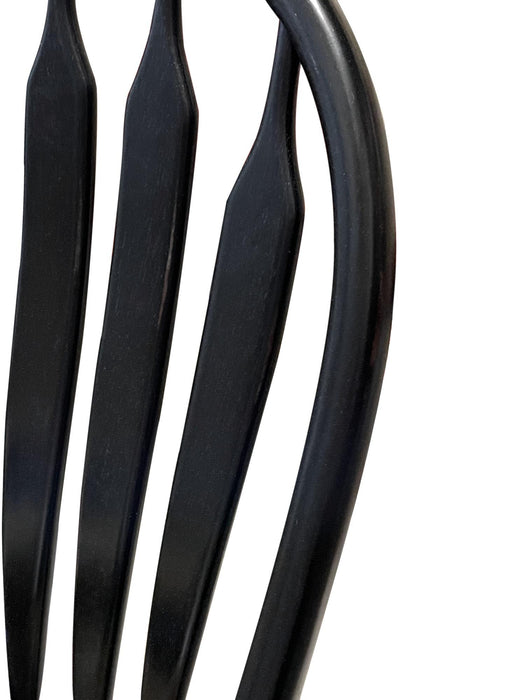 Sunset Trading Black Cherry Selections 30" Swivel Barstool | Pub Height Stool | Antique Black