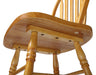 Sunset Trading Selections Arrowback Windsor 24" Barstool | Light Oak Solid Wood Counter Height Stool | Set of 2 -  Chapter 11 Furniture (Lewiston, Maine)