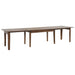 Sunset Trading Simply Brook 7 Piece 134" Rectangular Extendable Table Dining Set | Amish Brown | Seats 12 -  Chapter 11 Furniture (Lewiston, Maine)