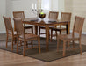 Sunset Trading Simply Brook 60" Rectangular Dining Table | Amish Brown | Seats 7 -  Chapter 11 Furniture (Lewiston, Maine)