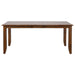 Sunset Trading Simply Brook 8 Piece 72" Rectangular Extendable Table Dining Set | Sideboard | Amish Brown | Seats 8 -  Chapter 11 Furniture (Lewiston, Maine)
