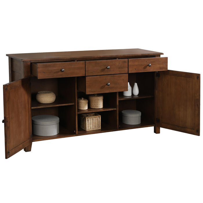 Sunset Trading Simply Brook Sideboard Server | Amish Brown