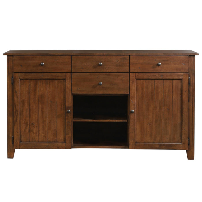 Sunset Trading Simply Brook Sideboard Server | Amish Brown