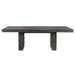 Sunset Trading Cali 96" Rectangular Extendable Dining Table | Brown Solid Wood | Seats 8 -  Chapter 11 Furniture (Lewiston, Maine)
