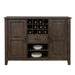 Sunset Trading Cali Server | Wine Rack | Cabinets Drawers Open Shelf Storage -  Chapter 11 Furniture (Lewiston, Maine)