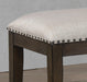 Sunset Trading Cali 50" Upholstered Dining Bench | Brown Solid Wood | Nailheads -  Chapter 11 Furniture (Lewiston, Maine)