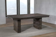 Sunset Trading Cali 9 Piece 96" Rectangular Extendable Dining Table Set | Brown Solid Wood | Seats 8 -  Chapter 11 Furniture (Lewiston, Maine)