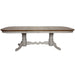 Sunset Trading Country Grove 96" Oval Double Pedestal Extendable Dining Table | Distressed Gray and Brown Wood | Seats 10 -  Chapter 11 Furniture (Lewiston, Maine)