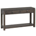 Sunset Trading Shades of Gray Sofa Console with Drawers and Shelf -  Chapter 11 Furniture (Lewiston, Maine)