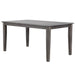 Sunset Trading Shades of Gray 60" Rectangular Dining Table | Seats 6 -  Chapter 11 Furniture (Lewiston, Maine)