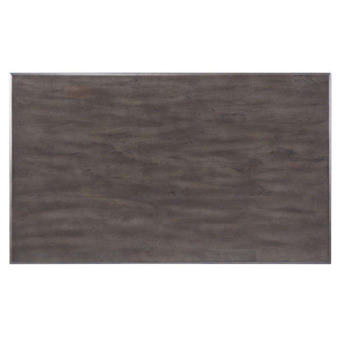 Sunset Trading Shades of Gray 60" Rectangular Dining Table | Seats 6